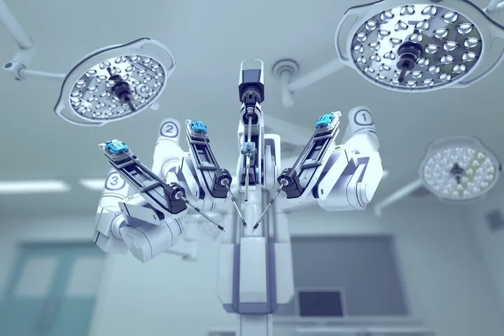 Bloc opératoire robotisé